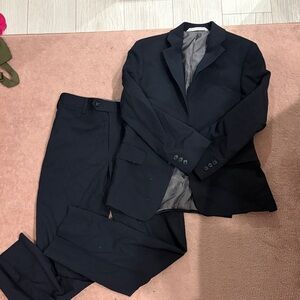 Nordstrom Kids Classic Black Suit Set